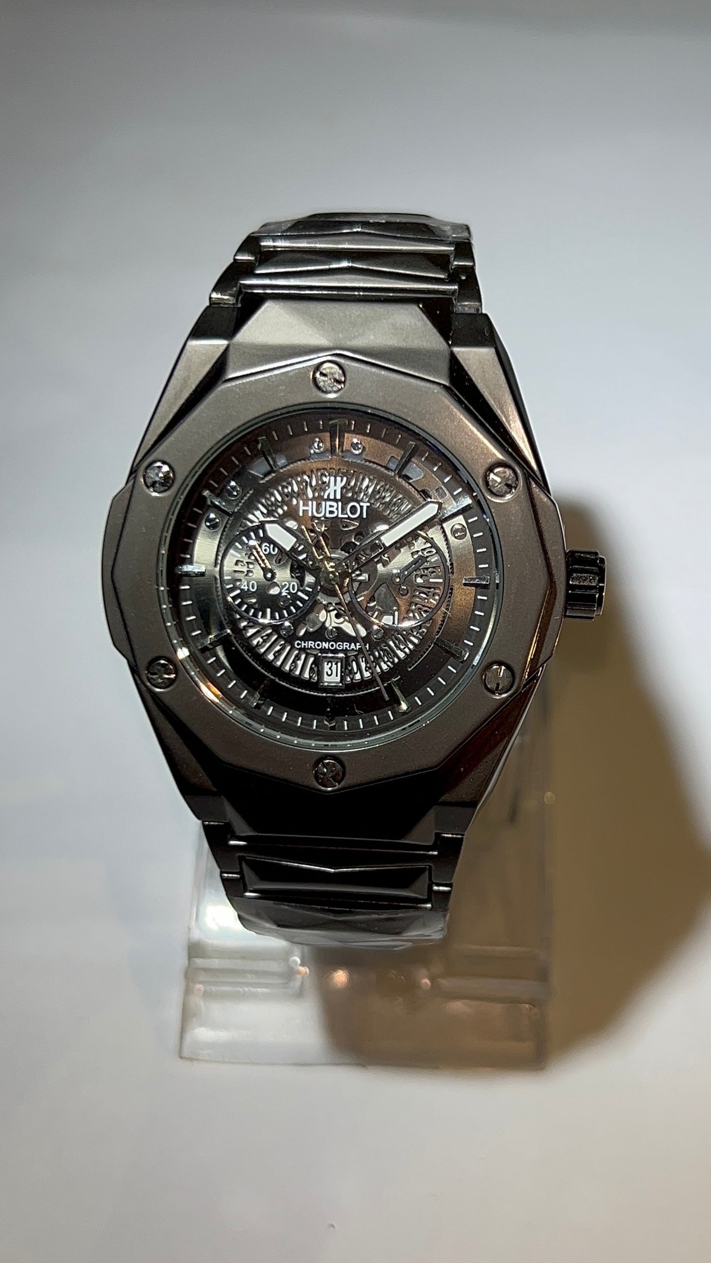 Hublot Cut Black Spider Chrono Dial