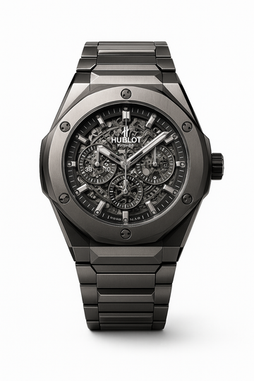 Hublot Cut Black Spider Chrono Dial