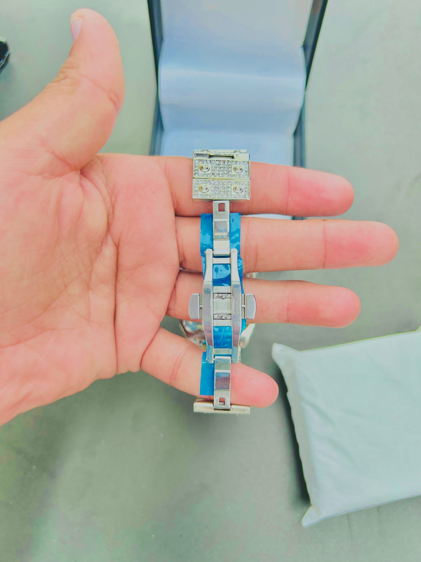Cartier Iced-Tone Luxury Watch