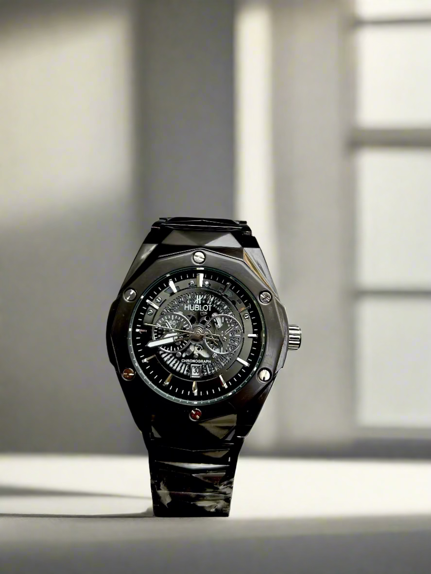 Hublot Cut Black Spider Chrono Dial