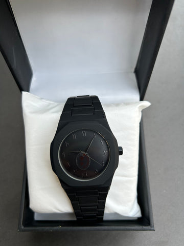 Black Arabic Aura Watch